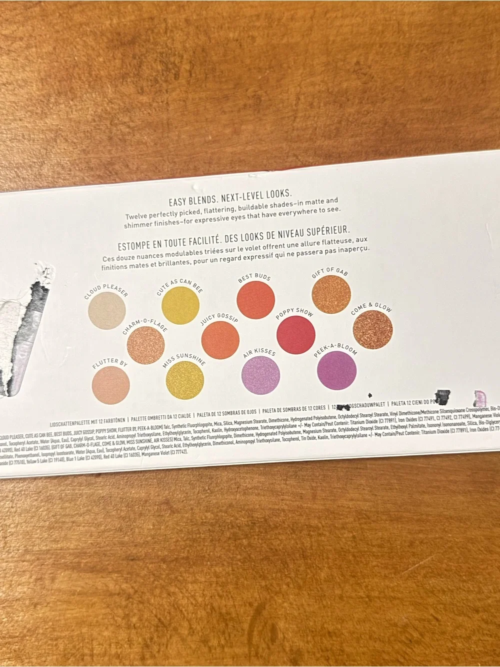 NEW Morphe 12-Pan Eyeshadow Palette Yellow, Orange, Red, Purple & Gold Mix